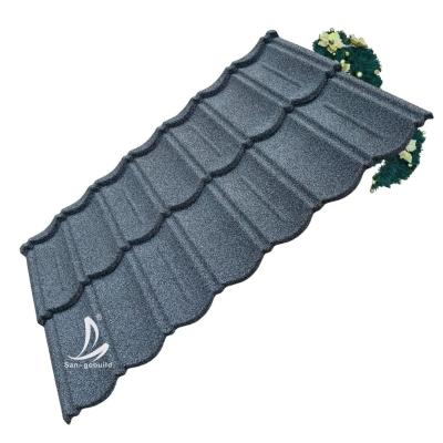 China High Wind Loyalty Islands Natural Stone Roof Materials , Cocos Galvanized Corrugated Roofing Sheet Price Roof Cover for sale