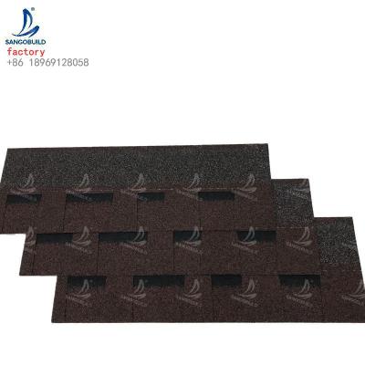 China Craftsman No shingl roof asphalt bitumen shingle Cambodia tag 5 overflowing asphalt shingle with accessories for sale