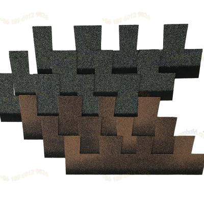 China Post-modern Leisure Facilities Windproof Building Material Roofing Style Doublelayer Asphalt Shingle for sale