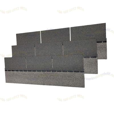 China Mediterranean Outdoor Covering Roof Tile Building Material Style Fish Scale Asphalt Shingle Windproof for sale