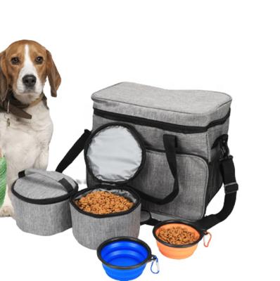 China Stored Collapsible Dog Cat Carrier Packing Bag Travel Dog Accessories for sale