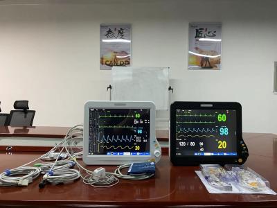 China 15 Zoll Vital Monitoring Geräte, Multi-Parameter ICU Ventilator Monitor zu verkaufen