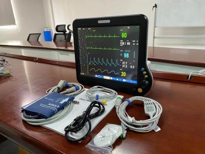 China Portable Vital Signs Monitor Maschine mit EKG SPO2 NIBP Temp zu verkaufen