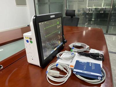 China Máquina de monitoreo de hospitales médicos, Equipo de signos vitales para monitorear SPO2 BP Temp en venta