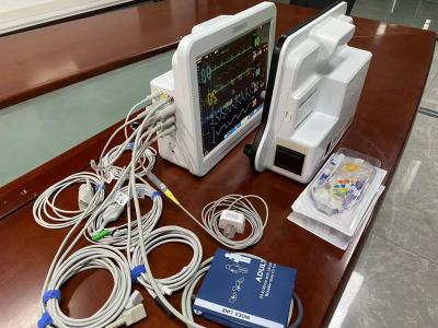 China Tragbare Vital Machine Monitor 15 Zoll für Krankenhaus Kliniken zu verkaufen