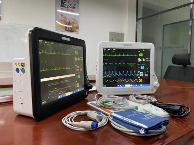 China Monitoreo portátil de pacientes de la UCI con pantalla LCD TFT de 15 pulgadas en venta