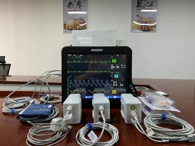 China 15 Inch Modular Patient Monitor Multi Parameter With Touch Screen for sale