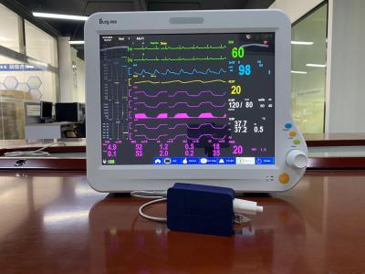 Cina Monitor cardiaco portatile di ICU, monitor paziente di multi parametro di anestesia in vendita