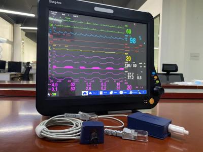 Cina Monitor paziente di multi parametro dello schermo di 15 TFT LCD per anestesia ICU cardiaca in vendita