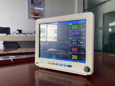 China Dispositivos portáteis de monitoramento médico com tela LCD TFT de 12,1 polegadas Monitores de sinais vitais à venda