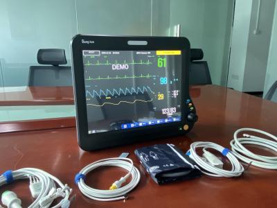 中国 HL7対応機能を持つ15インチマルチパラメータ心臓患者のモニター,OR/OT,ICU,CCU,一般病棟に適用される 販売のため