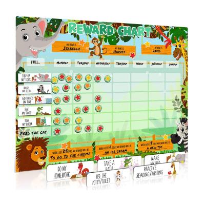 China Study Magnetic Star Chart Reward Chart Chore Support Magnetic Chart for sale