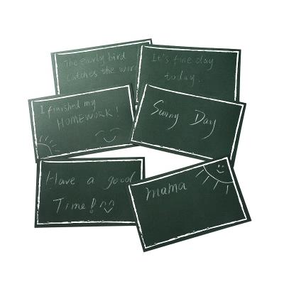 China Study Magnetic Green Writing Board Dry Erase Board With White Pencil Message Board for sale