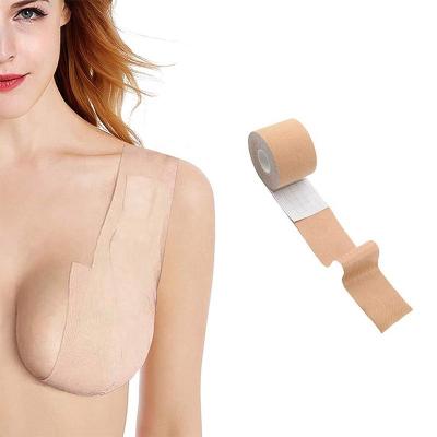 China Comfortable 1 Roll 5M Women Breast Nipple Covers Lift Invisible Bra Body Breast Lift Tape Adhesive Bras Suggest Sexy Bralette Pies for sale