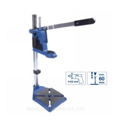 China 500mm Height Electric Drill Stand Aluminum Alloy Base Dill Flange Repair Workbench F20620 for sale