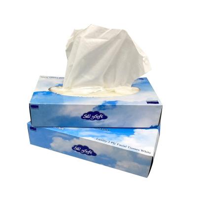 China Big Box Tissue Qty 2Ply 3Ply Promotional Box Facial Tissue for sale