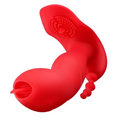 China High Stimulation Vibrator Butterfly Port Women's Strong Earthquake Egg-jumping Clitoris Anal Plug For Stimulating Masturbation Massager Remote Co Radio for sale