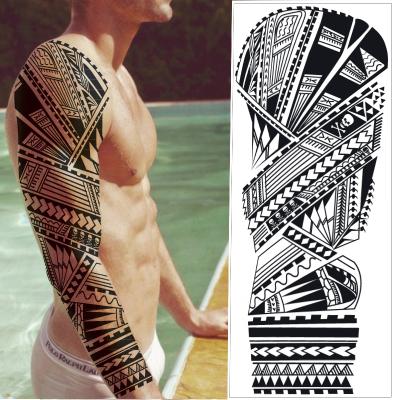 China 2021 OEM Custom Extended Arm Sleeve Temporary Tattoo Top Selling Custom Tattoo Stickers for sale