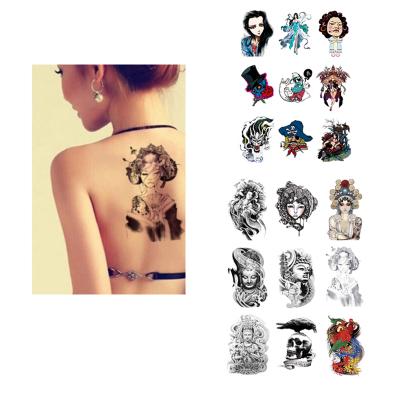 China Women Temporary Waterproof Temporary Tattoo Sticker Arm Water Transfer Stickers for sale