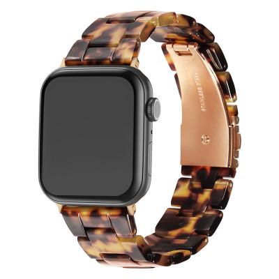 China LEWO Adjustable Silicone Buckle Watch Belt Strap Resin Watch Band For Apple Watch Series Ultra 8 7 6 Se 49 44 40 42 38 41 45mm for sale