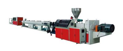 China Plastic UPVC / CPVC / PVC Pipe Extrusion Line With SJZS65 / 132 Conical Twin Screw Extruder for sale