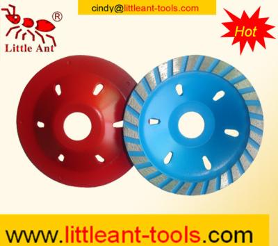 China Sintered diamond cup grinding wheel for sale