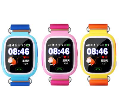 China Waterproof GPS wifi wrist watch Q90 mobile phone smart watch for kids for sale