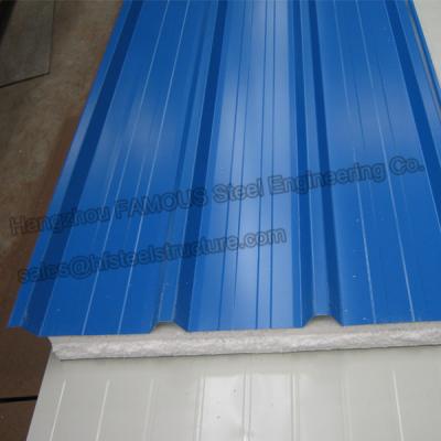 China Metal EPS Sandwich Panel Roofing Insulated Sandwich Panels House for sale