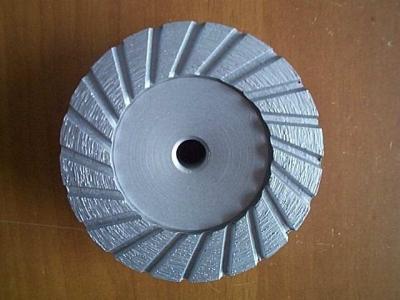 China Turbo Type Diamond Cup Grinding Wheel Discs For Concrete / 4 Inch Grinder Wheels for sale