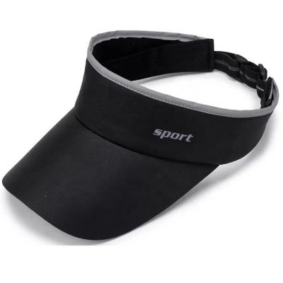 China Soft Custom Copy OEM Logo Sports Sun Visor Cap Beach, Casual, Outdoor, Travel, Sports, Cycling, Go Shopping, Fishing, Da for sale