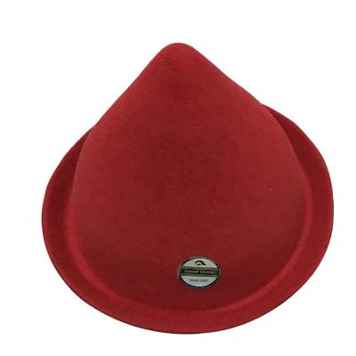 China Character Factory Customized Popular Wool Fedora Hats For Ladies for sale