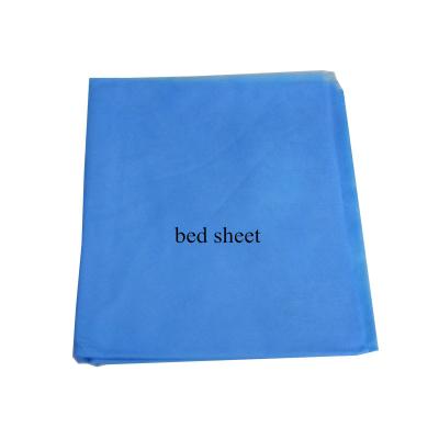 China Comfortable Non Woven Disposable Hospital Sheet Bedding Sheet for sale