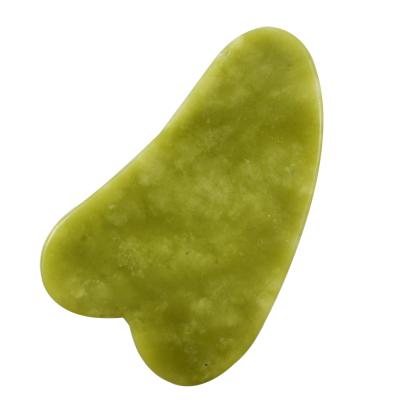 China Nourish Facial Skin Care Physiotherapy Than Home Plant Natural Jade Guasha Board for sale