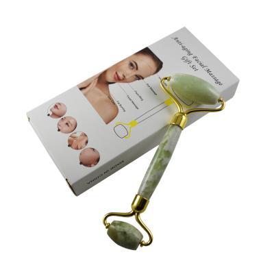 China Whitening factory price High quality Used to remove wrinkles under the eyes facial face roller jade for sale