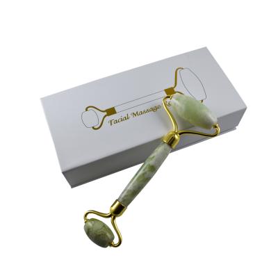 China Whitening Wholesale retail natural anti-aging massager obsidian jade roller for sale