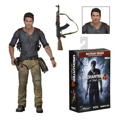 China Uncharted Action Number Nathan Drake Toys Halloween Model by TOY NECA for sale