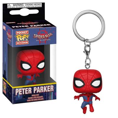 China MODEL TOY Funko Pop Spiderman Action figure away from Peter Parker Mysterio Keychain Toys home 4cm for sale