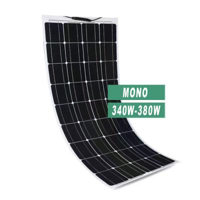 China Home Generation Portable Flexible Solar Panel PV Panel 340W Monocrystalline Solar Panel for sale