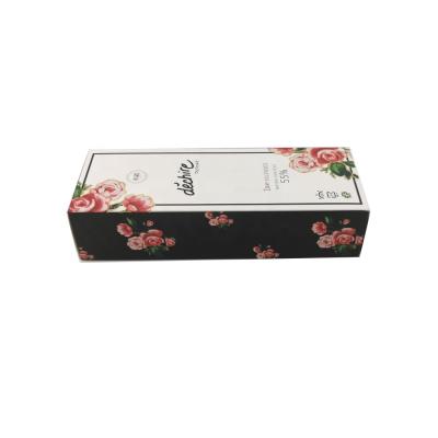 China Biodegradable Luxury Eyelash Tissue Packaging Logo Recyclable Printed Paper Box For Bottle for sale