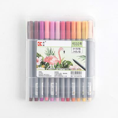 China Office & School Pen 12 Colors 0.4mm Fineliner Pens Water Based Fine Color Pen Set Bullet Journal Set For Journaling for sale