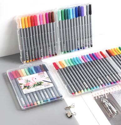 China Coloring Water Color 36 Personalized 0.4mm Fineliner Pen For Coloring for sale