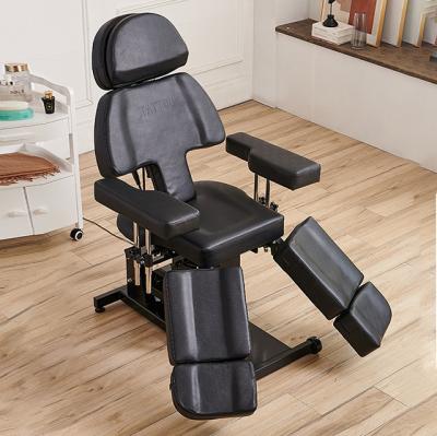 China Modern Cheap Adjustable Professional High Flow Motor Hydraulic Electric Tattoo Chair Bed 1 For Sale for sale