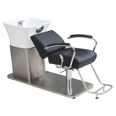 China Factory low price modern PU leather wear-resistant multicolor purple salon shampoo chair price for sale