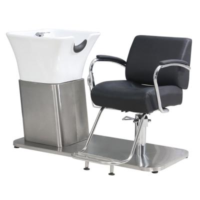 China Modern High Quality Customized Hydraulic Faucet Thai Massage Basin Salon Shampoo Shampoo Chair for sale