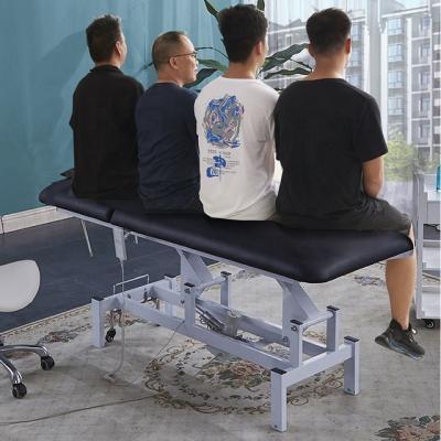 China Modern 1/2 Electric Motor Lifting Back Chair Medical Massage Beauty Treatment Adjustment Pedicure Couch Chair Facial Bed for sale