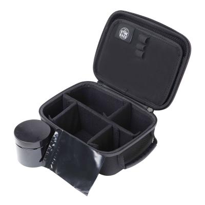 China Custom Shockproof EVA Smell Proof Case With Lock For Crusher Stash Bag for sale