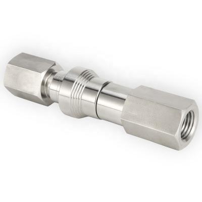 China High Pressure Stainless Steel Instrumentation Quick Connectors 3000 PSI Push-to-Connect Quick Coupling Equal for sale