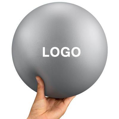 China Round Custom Logo Small Exercise Ball Workout Pregnancy Stability Yoga Ball Anti Burst Swiss Balance Fitness Ball for Office Home Gym for sale