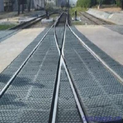 China Rail Construction P43 2200*750*165 Sleeper Railway Track Mat Rubber Crossing Board for sale