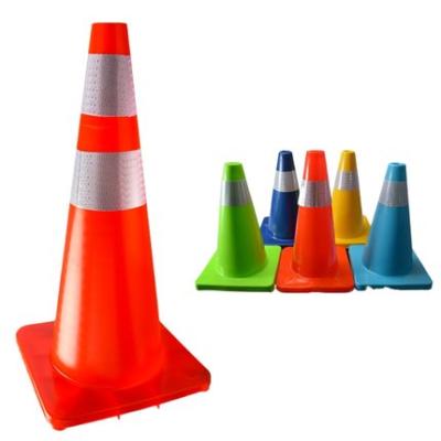 China Orange Rubber/Plastic/PVC/EVA Factory Price Road Safety PVC Traffic Cone for sale